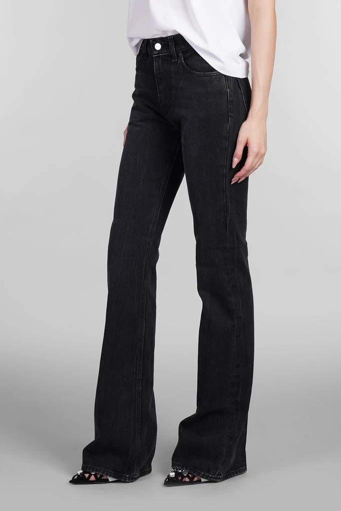 HAIKURE Flora Jeans In Black Cotton 2