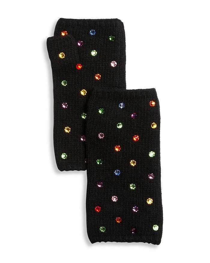 Carolyn Rowan Accessories Cashmere Short Fingerless Gloves 1