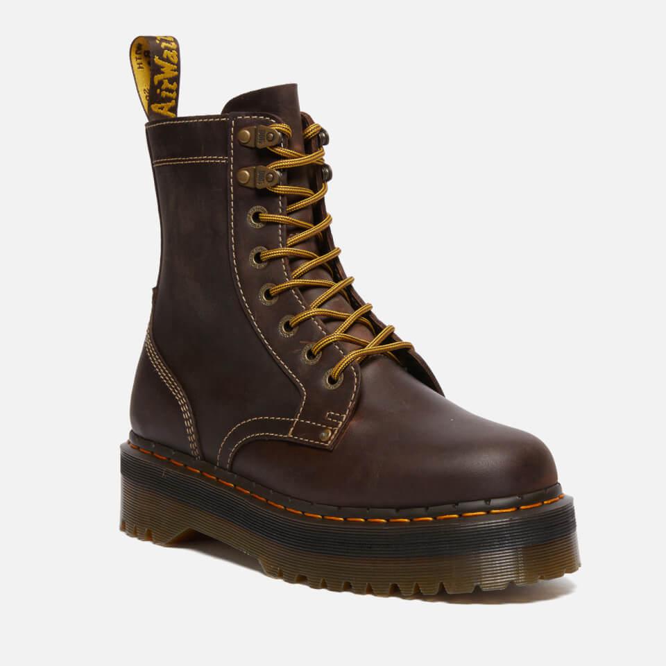 Dr. Martens DR. MARTENS WOMEN'S JADON LEATHER 8-EYE BOOTS