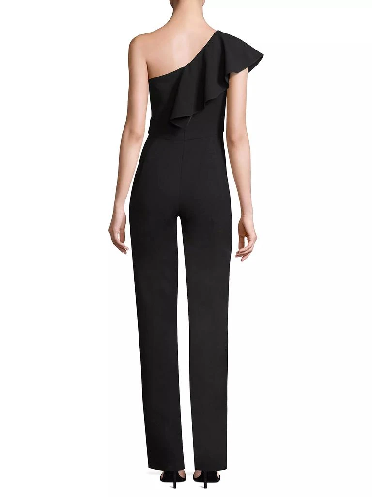 Black Halo Kallan Ruffle Jumpsuit 4