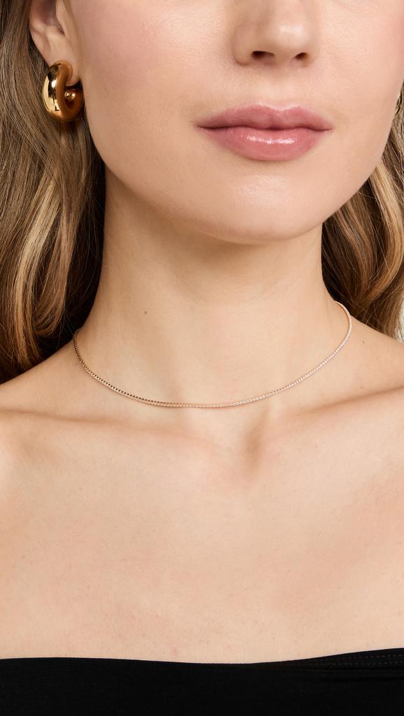 Shashi Micro Teeny Tiny Tennis Necklace