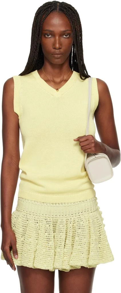 Judy Turner Yellow Bryony Vest 1