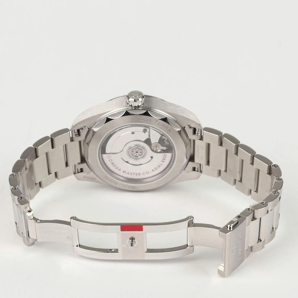 Omega Omega Silver Stainless Steel Seamaster Aqua Terra 220.10.38.20.52.001 Automatic Women's Wristwatch 38 mm 5