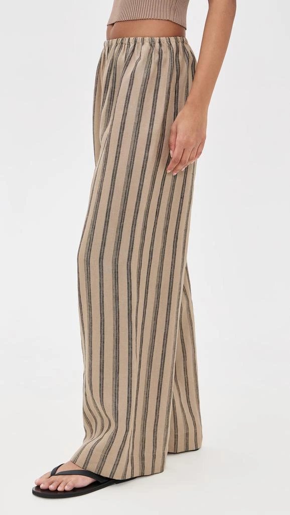 Staud Bonfire Linen Pants 3
