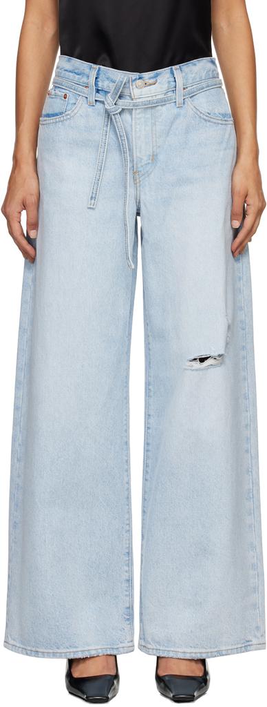 パンツ LEVI'S Xl straight lightweight Blu Xl Straight Jeans - Blue | Levi's® IT