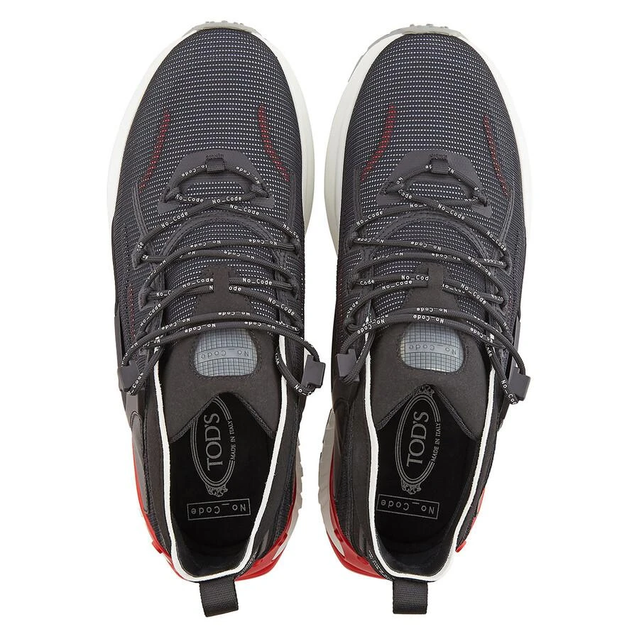 Tod's No_Code J Sneakers in Technical Fabric and Leather 3
