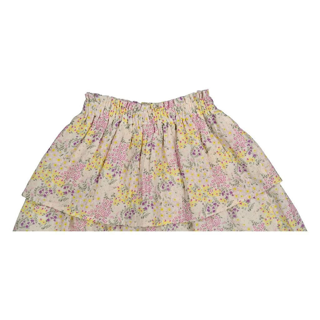 Bonton Bonton Girls Flower Prairie Ditsy Ruffle Skirt, Size 6Y 2