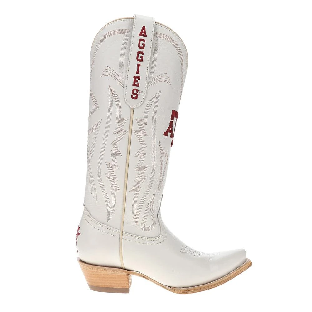 Gameday Boots Texas A&M University Gameday Embroidered Logo Snip Toe Cowboy Boots 1