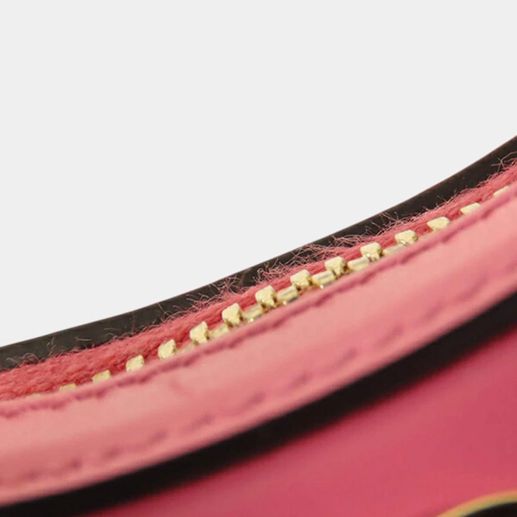Gucci Gucci Pink Leather GG Marmont Satchel Bag 10