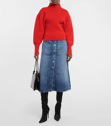 Citizens of Humanity Anouk denim midi skirt 2