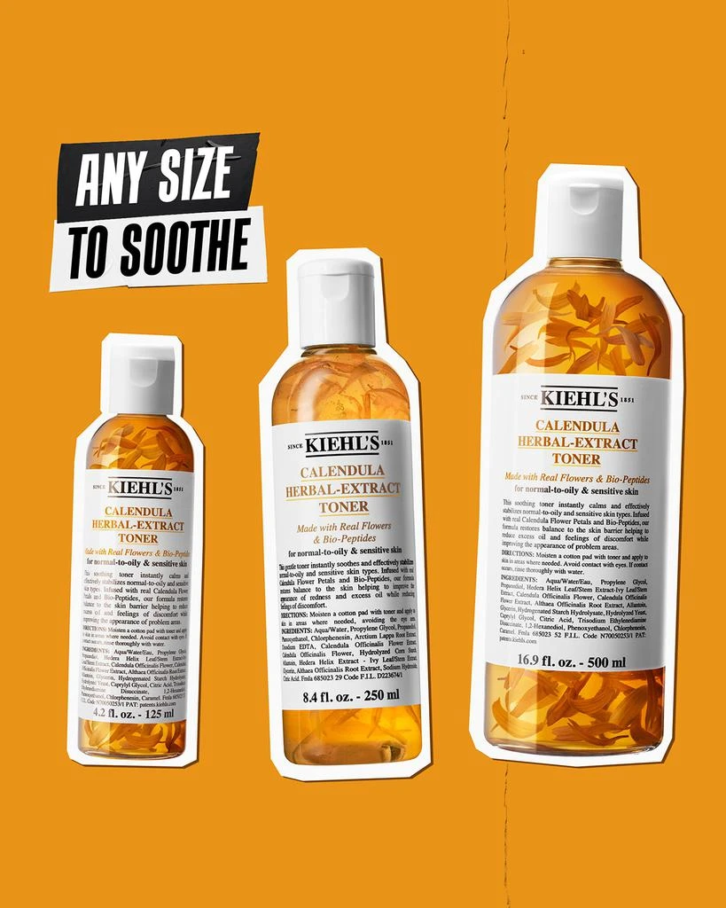 Kiehl's Calendula Herbal Extract Alcohol-Free Toner, 4.2 oz./ 124 mL 6