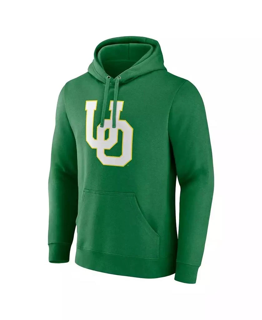 Fanatics Men's Green Oregon Ducks Fleece Pullover Hoodie 2