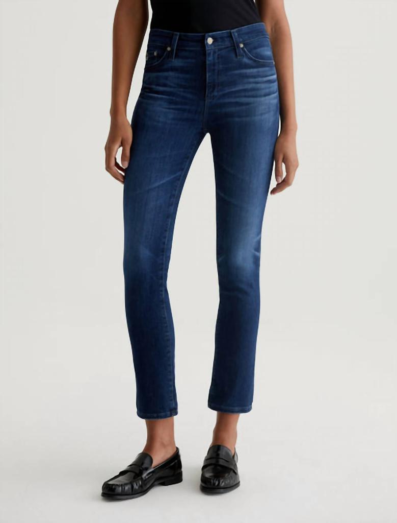 AG Jeans Ag Jeans - Mari Ag-ed™ Mid-rise Slim Straight Leg Denim