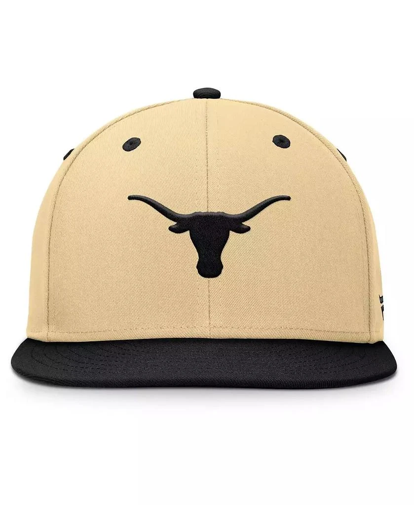 Fanatics Men's Gold/Black Texas Longhorns Balance Fitted Hat 2