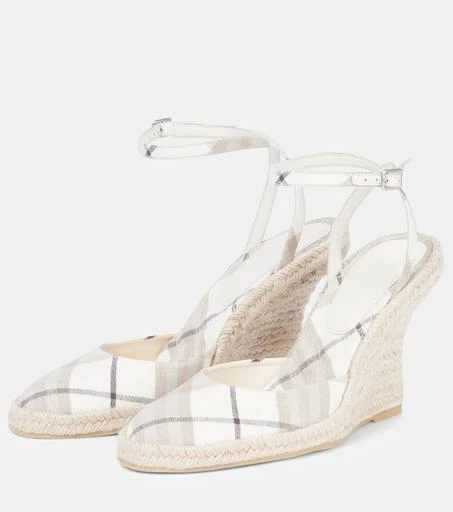 Burberry LF Mews 90 espadrille wedges 4