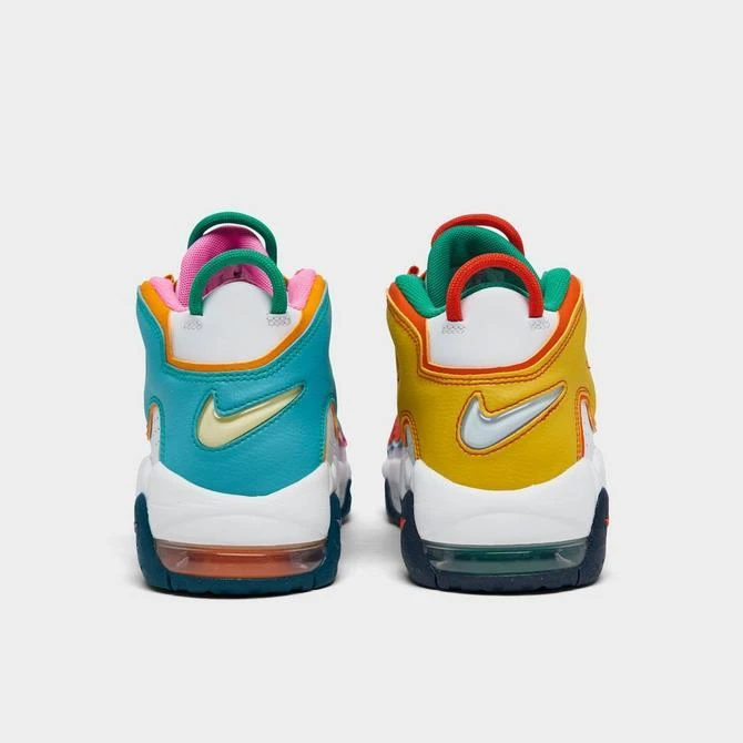 NIKE Big Kids' Nike Air More Uptempo Basketball Shoes 4