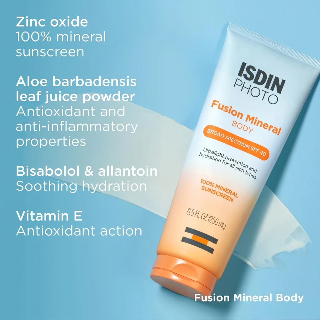 ISDIN ISDIN Fusion Mineral Broad-Spectrum Body Sunscreen SPF 40 5