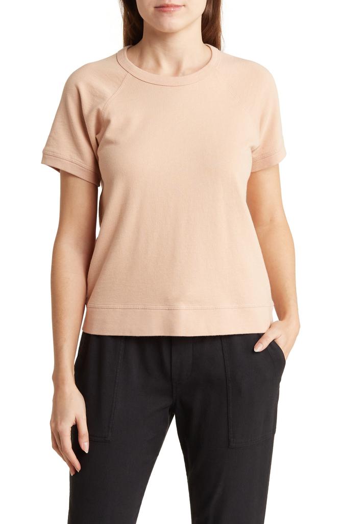 James Perse Short Sleeve Cotton Pullover