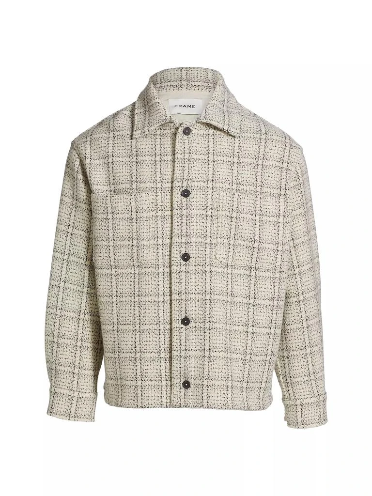 FRAME Flannel Overshirt Jacket 1