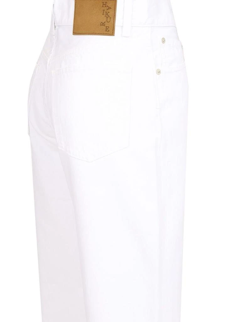 HAIKURE Haikure Korea Optical White Flare Jeans 4