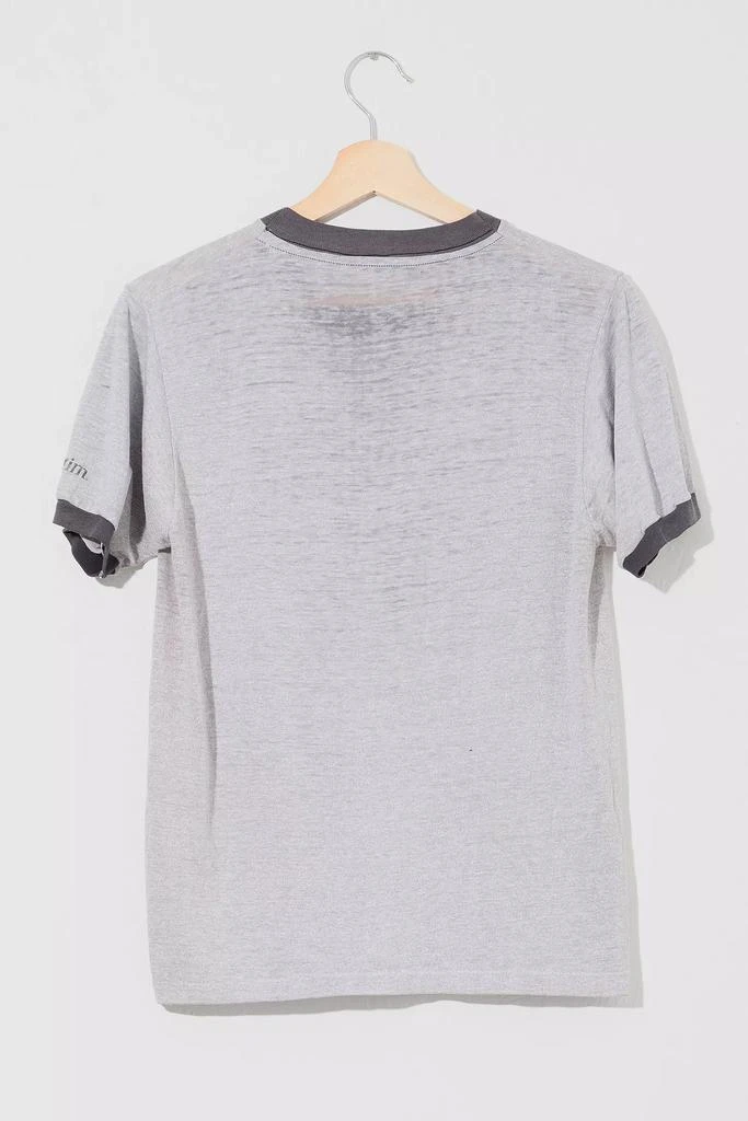 Urban Outfitters Vintage 1980s Distressed Sheer Flame Graphic Ringer T-Shirt 2