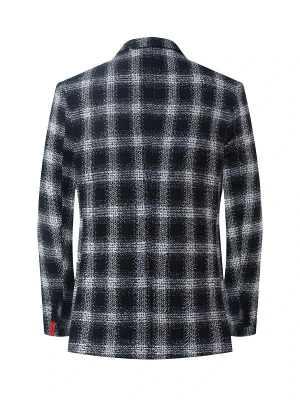 Elie Balleh Slim Fit Plaid Sport Coat 2
