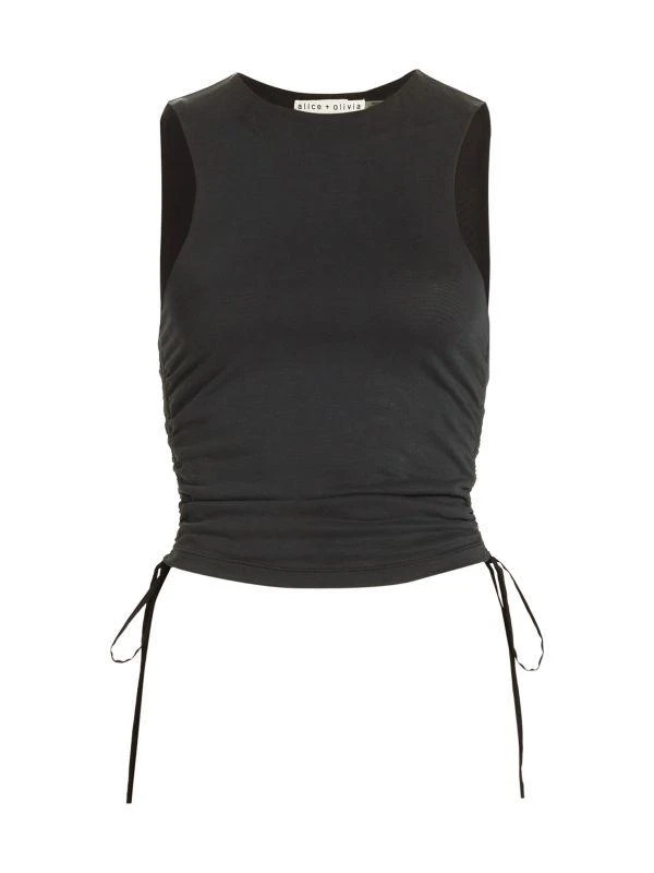 Alice + Olivia Chrissy Ruched Tank 5