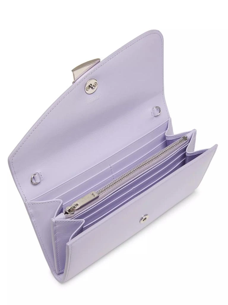 Salvatore Ferragamo Fiamma Chain Wallet 5