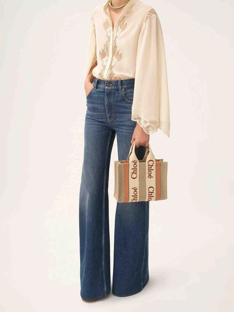 Chloé Chloé Woody Mini Tote Bag 5
