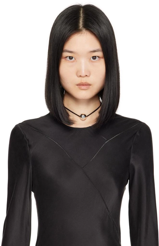 Sophie Buhai Black Large Sigrid Choker 2
