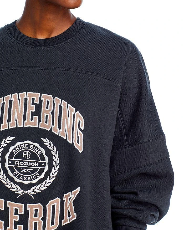 Reebok Oversized Varsity Sweatshirt 5