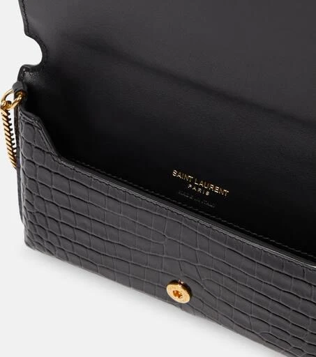 Yves Saint Laurent Cassandre leather phone pouch 3