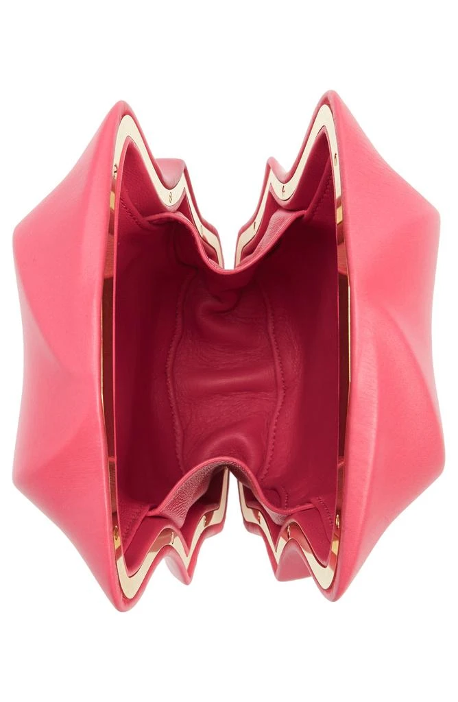 Bottega Veneta BV Whirl Paper Leather Minaudiere 4