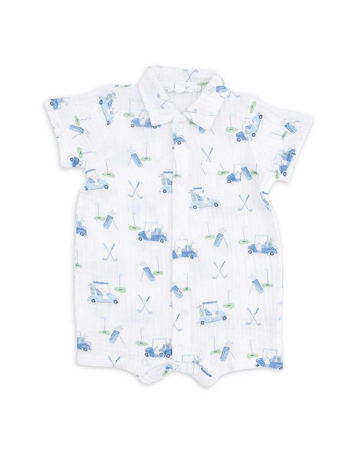 Angel Dear Boys
 Golf Carts Polo Shortie Romper - Baby