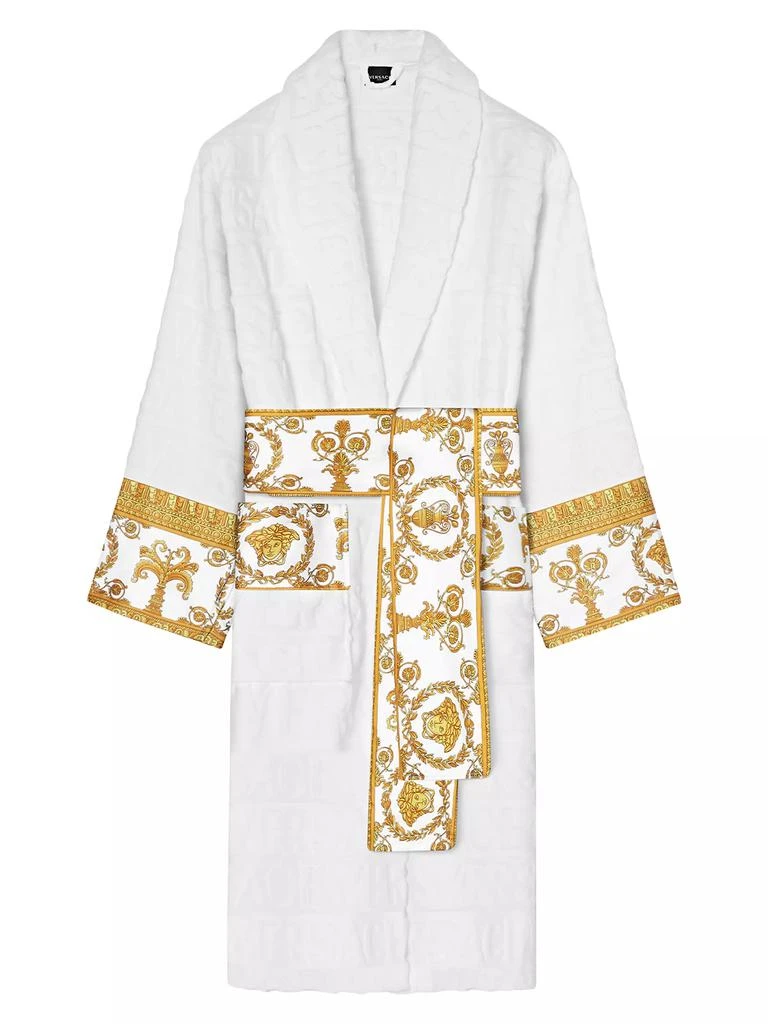 Versace ​Logo Baroque Bathrobe 1