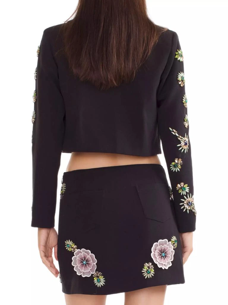 Cynthia Rowley Embellished Crop Jacket 4