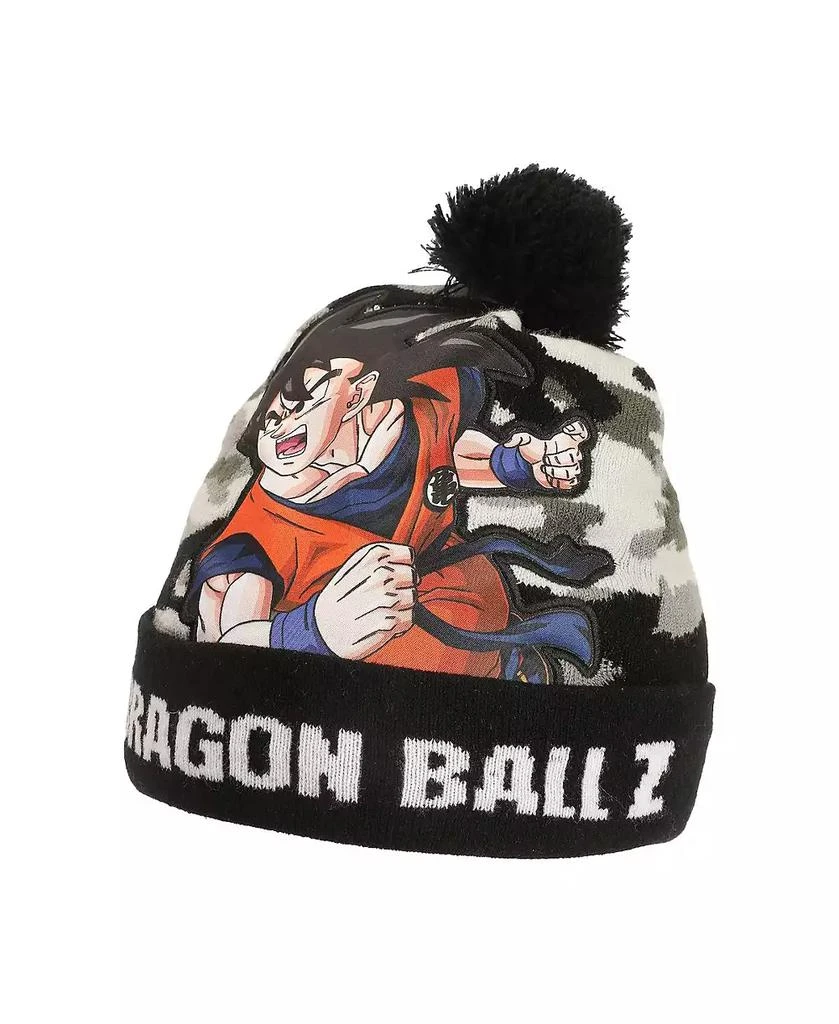 Dragon Ball Z Boys Goku Youth 2-Piece Knit Beanie 
Gloves Set 4