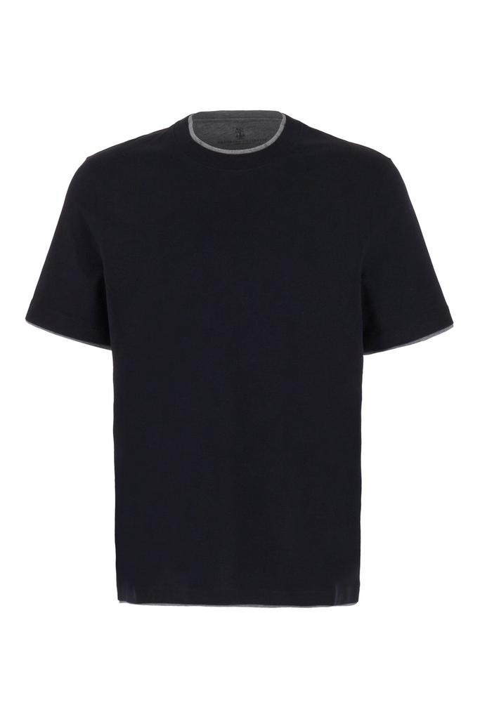 Brunello Cucinelli Brunello Cucinelli Layered-Effect Crewneck T-Shirt