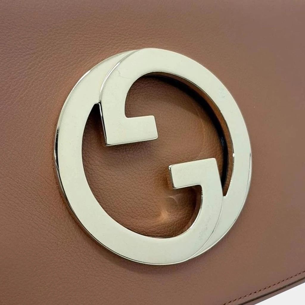 Gucci Gucci Brown Leather Blondie Shoulder Bag 5