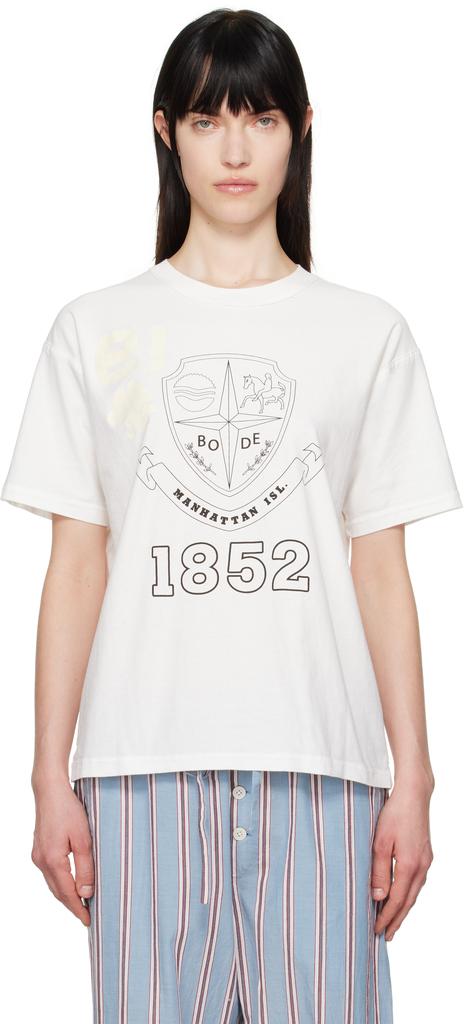 【関税込み】Bode グリーン East Dennis Tシャツ East Dennis Tee – BODE