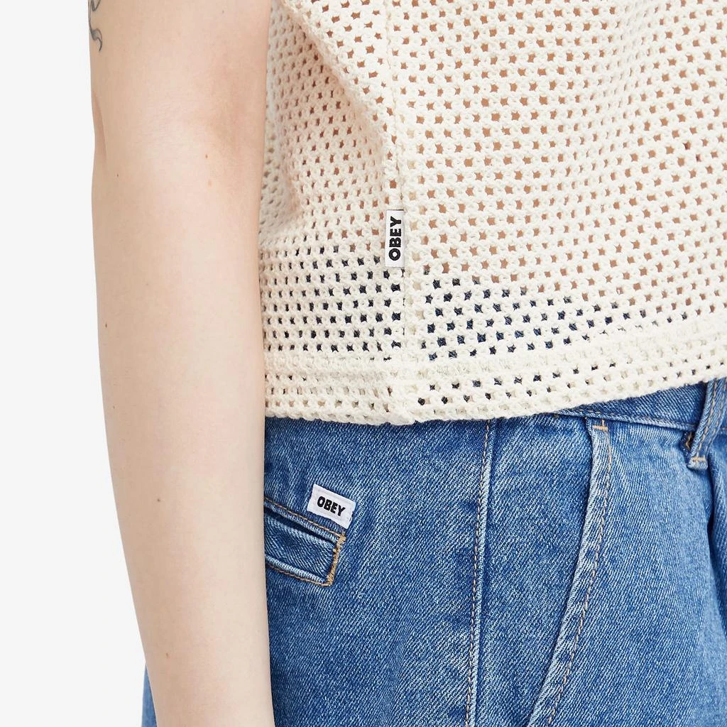 Obey Obey Hudson Mesh Tank Top 5