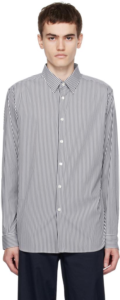 【Juun.J X Mapplethorpe】SS21 Striped T-shirt Juun.J White & Green Striped Shirt - Shirts - Compare Prices