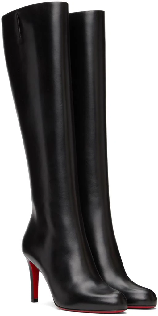 Christian Louboutin Black Pumppie Botta Boots 4