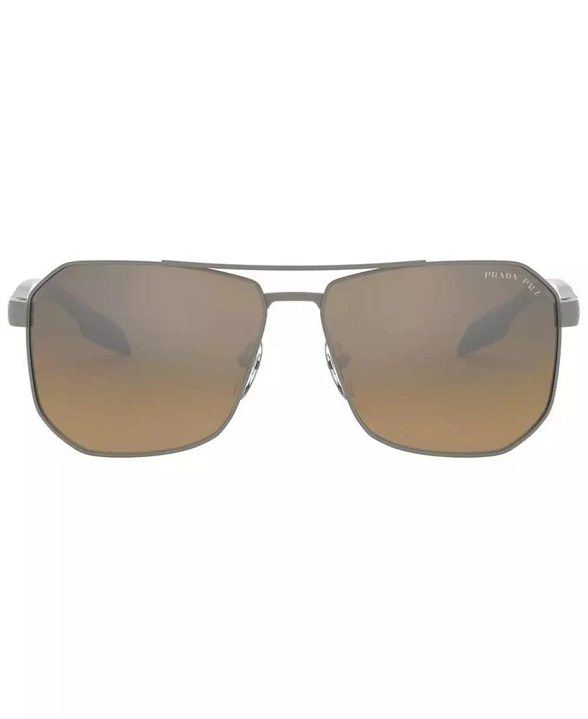 Prada Men's Polarized Sunglasses, PS 51VS 62 2