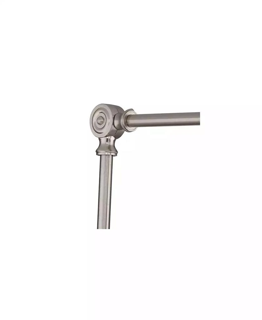 360 Lighting Mendes Modern Industrial Adjustable Swing Arm Wall Lamp Brushed Nickel Hardwired Light Fixture Metal Shade for Bedroom Bedside House Reading Living Room Home Hallway Dining 3