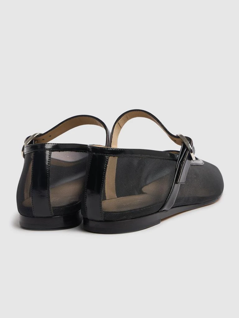 Le Monde beryl 10mm Mary Jane Mesh Ballet Flats 4