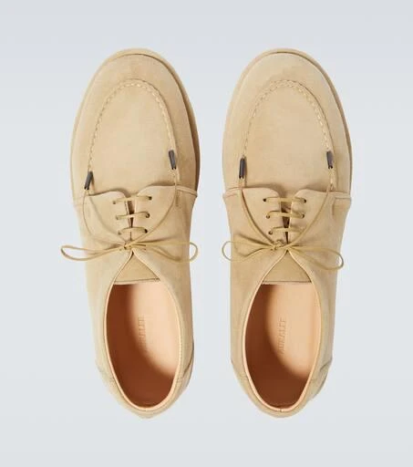 AURALEE Suede Derby shoes 4