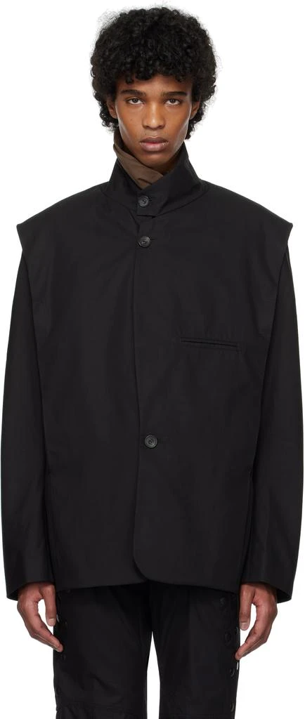 Kiko Kostadinov Black Navin K-Dart Blazer 1