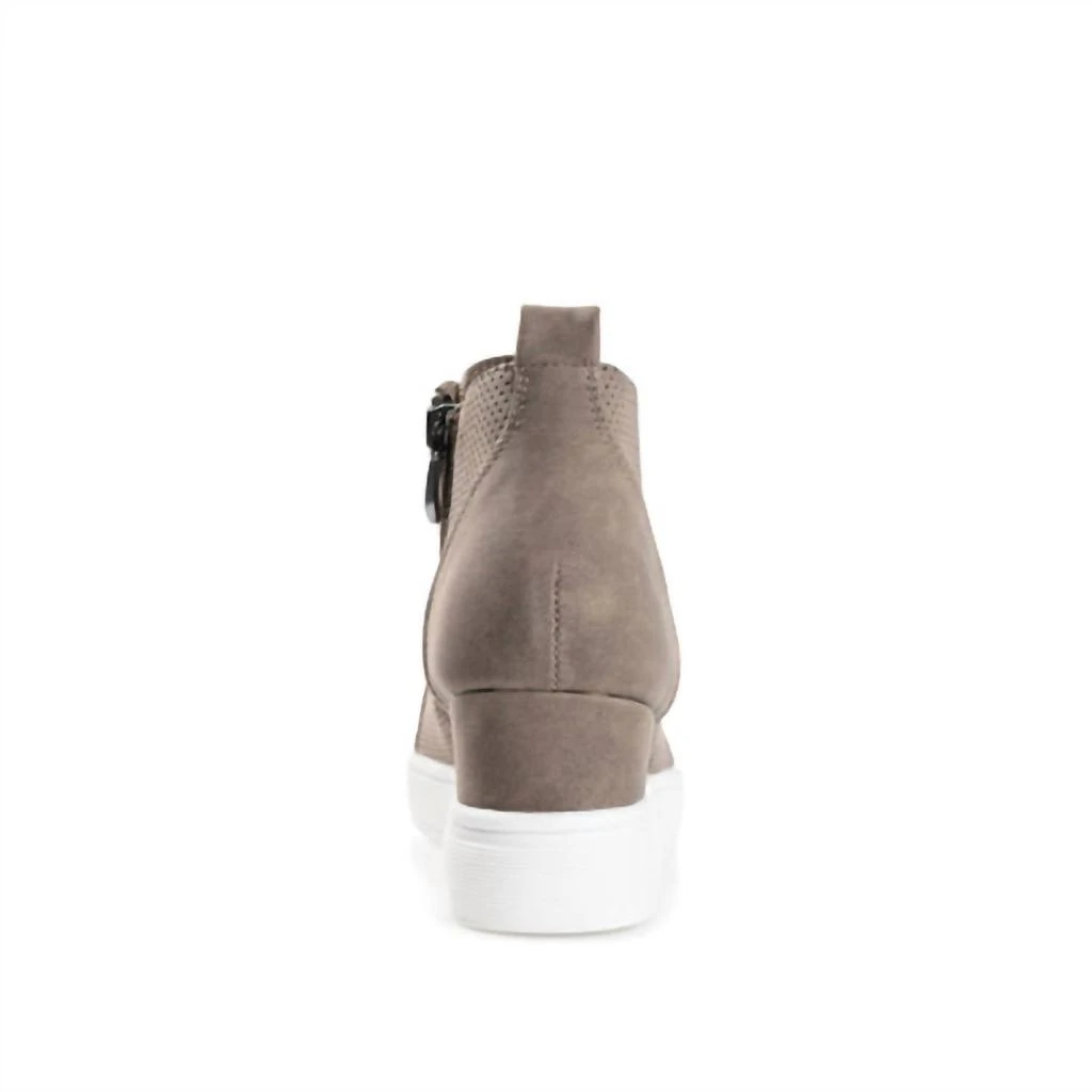 Journee Collection Journee Collection - Women's Clara Wedge Sneaker 6