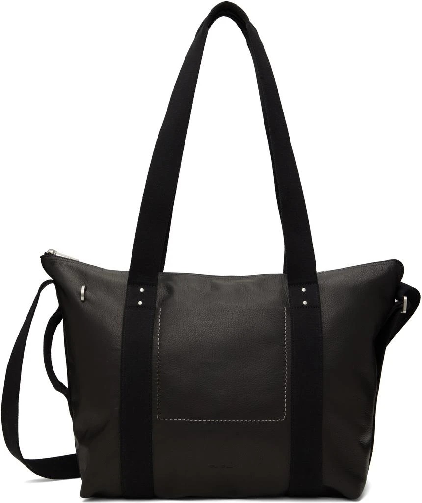 Rick Owens Black Hollywood Trolley Tote 1